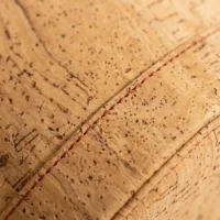 Bark Bucket Bag, close-up of the cork grain