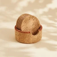 Coasters with Holder, Set of 6, product image