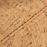 Grain Box Bag, close-up of the cork grain