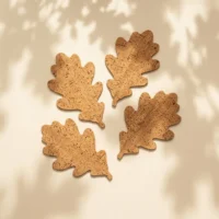 Oak Leaf Coasters, Set of 4, product image