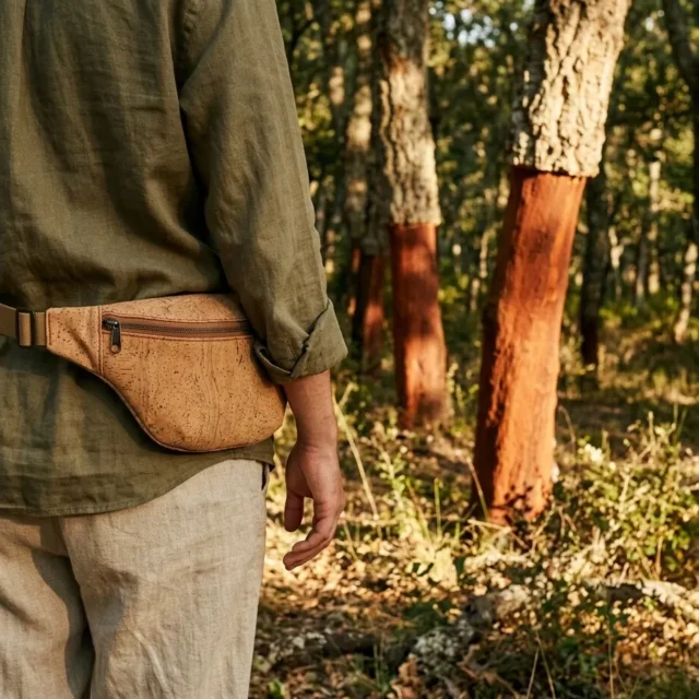 Ridge Belt Bag in use, under cork oaks