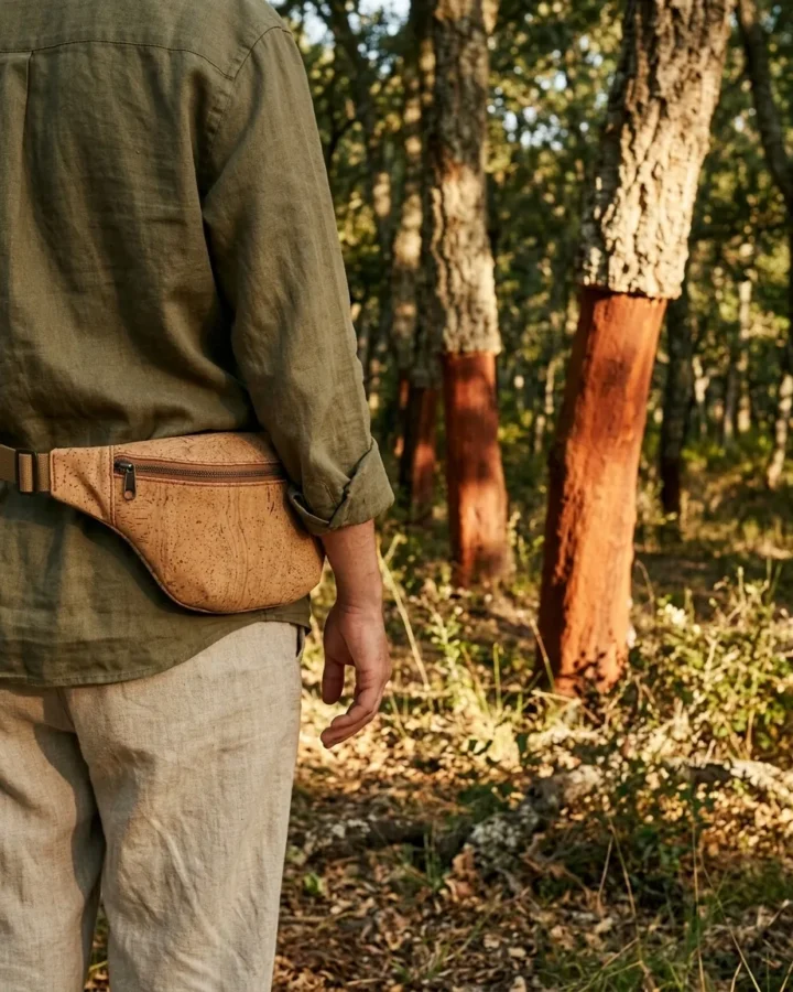 Ridge Belt Bag in use, under cork oaks