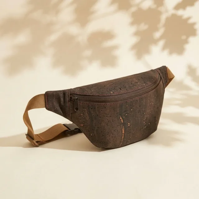 Ridge Belt Bag i Røget kork