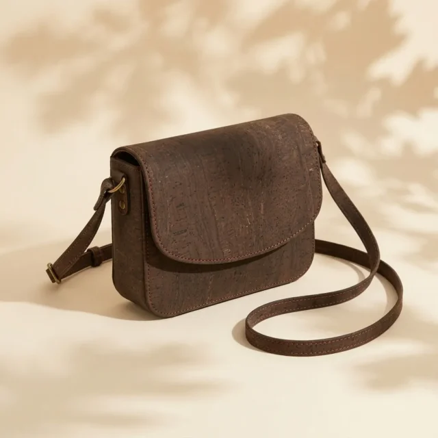 Ring Crossbody i Røget kork