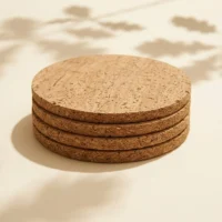 Round Coasters, Set of 4, inside or side view