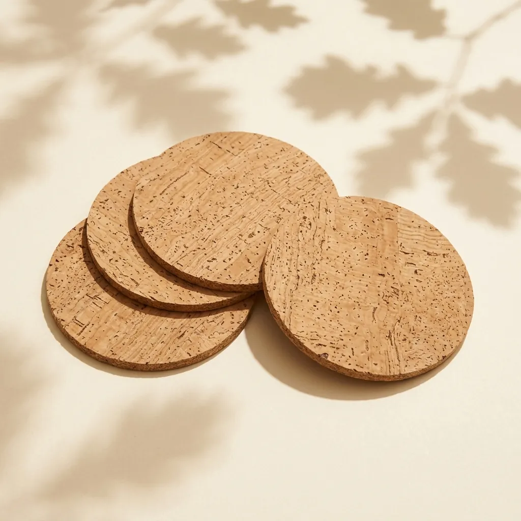 Round Coasters, Set of 4, product image