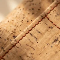 Snap Coin Wallet, close-up of the cork grain
