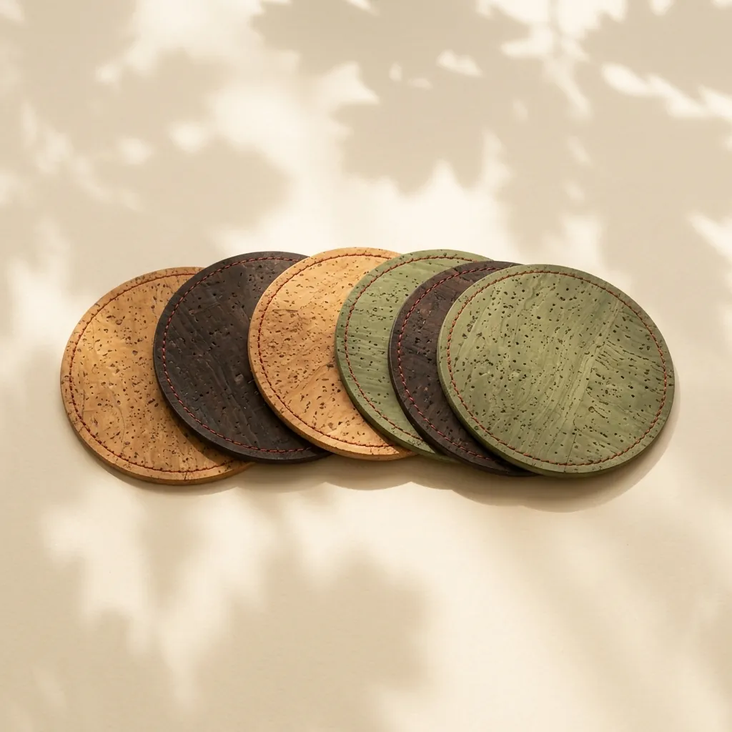 Three-Tone Coasters, Set of 6, product image