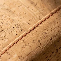 Trunk Backpack, close-up of the cork grain