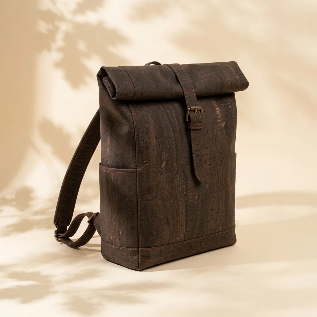 Trunk Backpack in Smoked cork