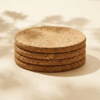 Wide Coasters, Set of 4, inside or side view