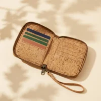 Zip Card Wallet, inside or side view